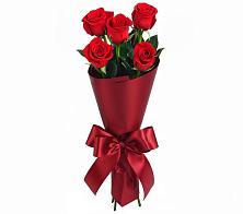 Букет 5 Красных роз Эдлесс Лав в Станционно-Ояшинском