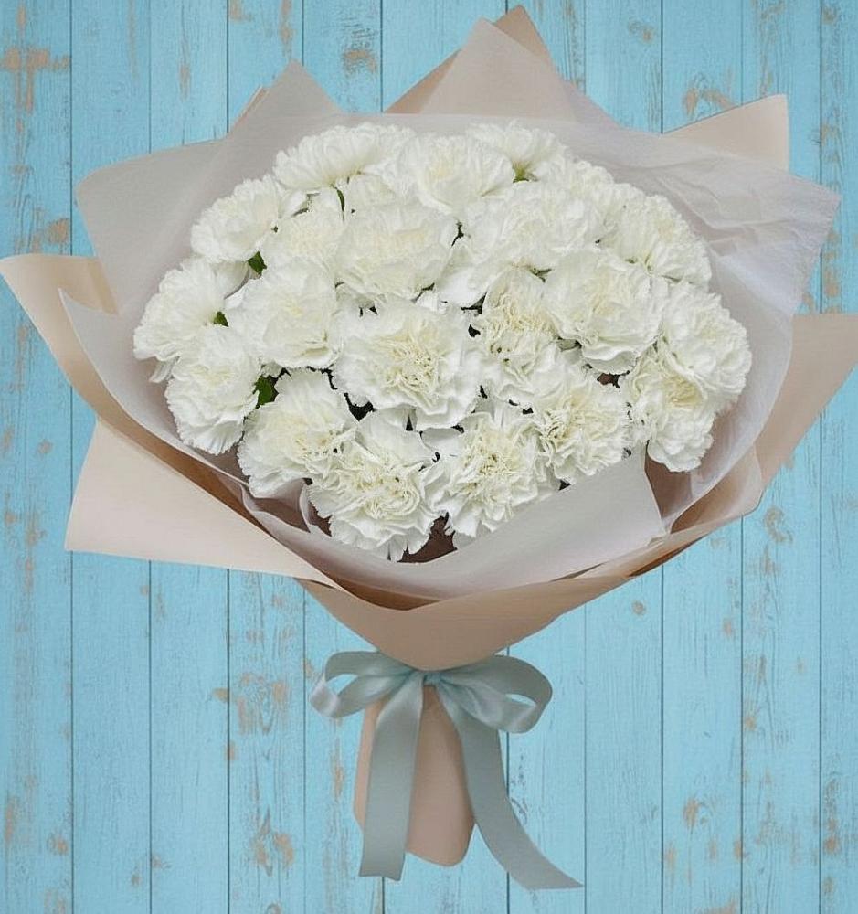 Букет цветов из: Гвоздики в Станционно-Ояшинском