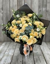 Букет цветов из:  Розы и Лизиантусы #REPLACE_PRED# Станционно-Ояшинском