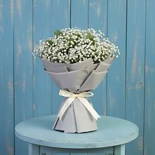 Букет цветов из:  Гипсофила в Станционно-Ояшинском