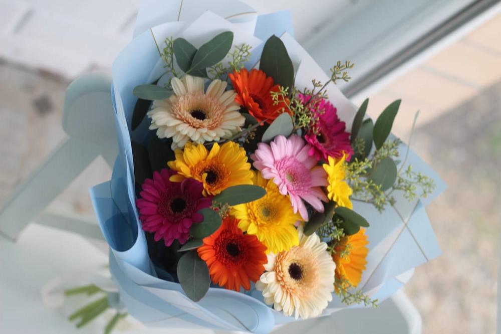 Букет цветов из: Герберы в Станционно-Ояшинском