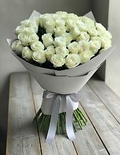 Букет 35 Белых роз в Станционно-Ояшинском