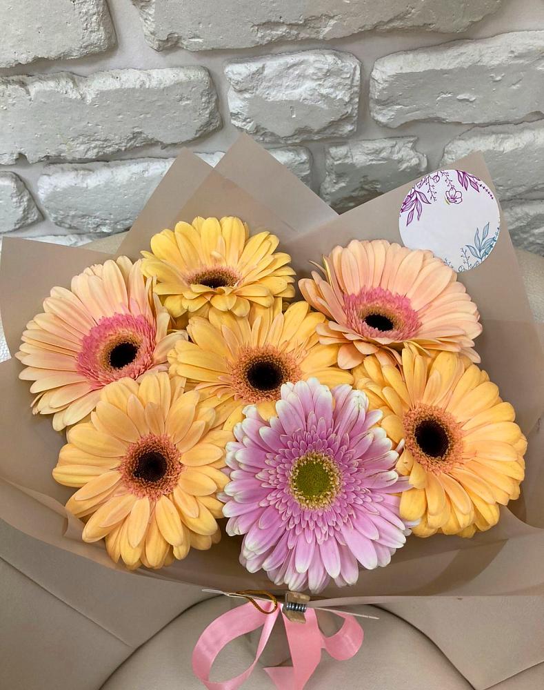 Букет цветов из: Герберы в Станционно-Ояшинском