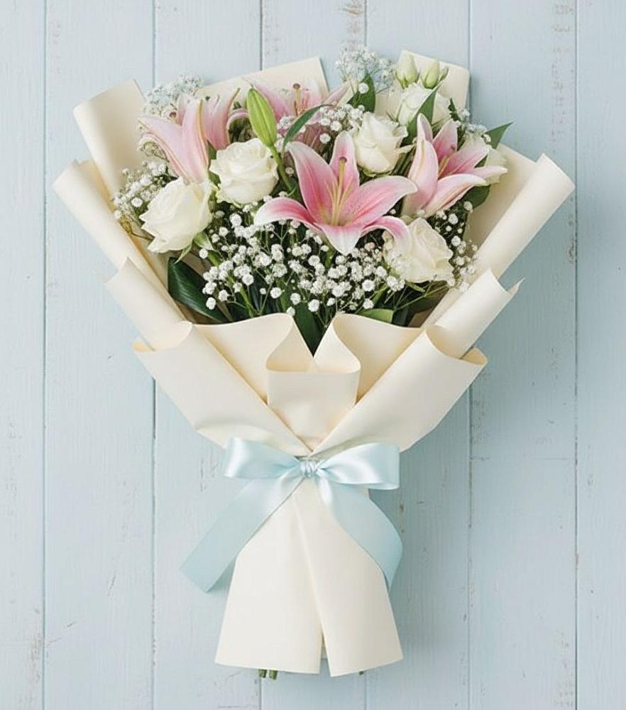 Букет цветов из: Лилии в Станционно-Ояшинском