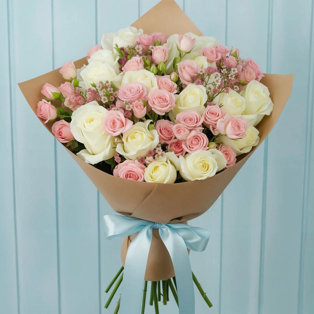 Букет цветов из: Розы в Станционно-Ояшинском