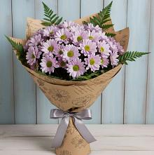 Букет цветов из:  Хризантемы в Станционно-Ояшинском