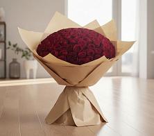 Букет 101 Красная роза в Станционно-Ояшинском