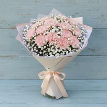 Букет цветов из:  Гвоздики в Станционно-Ояшинском