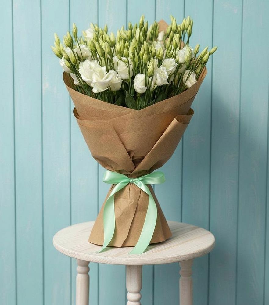 Букет цветов из: Лизиантусы в Станционно-Ояшинском