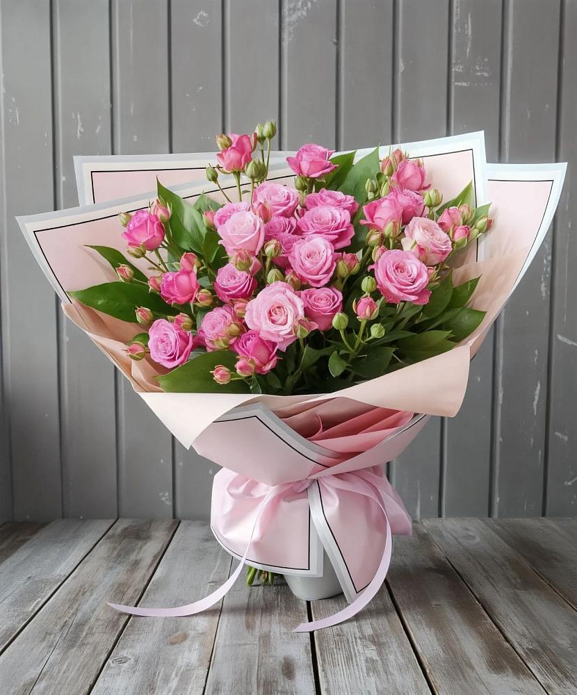 Букет Розовый кустик в Станционно-Ояшинском