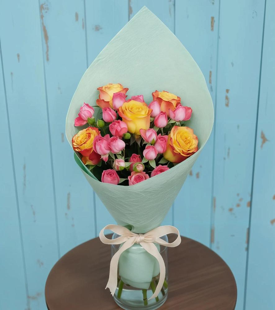 Букет цветов из: Розы в Станционно-Ояшинском