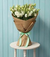 Букет цветов из:  Лизиантусы в Станционно-Ояшинском