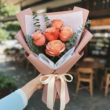 Букет цветов из:  Розы в Станционно-Ояшинском