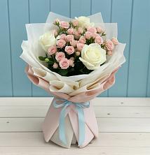 Букет цветов из:  Розы в Станционно-Ояшинском