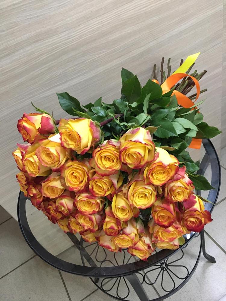 Букет Желтые розы в Станционно-Ояшинском