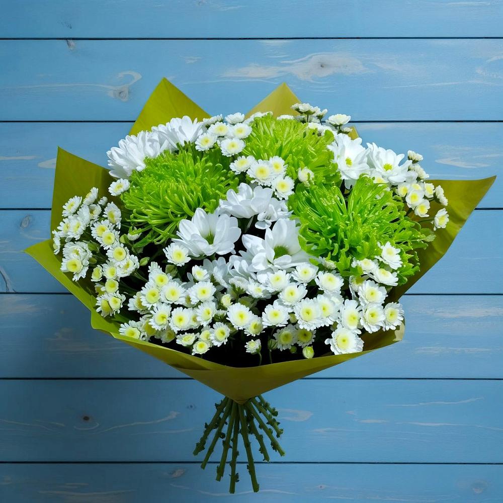 Букет цветов из: Хризантемы в Станционно-Ояшинском