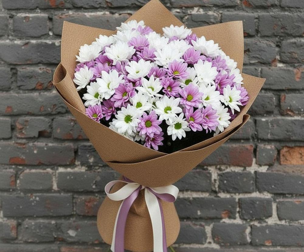 Букет цветов из: Хризантемы в Станционно-Ояшинском