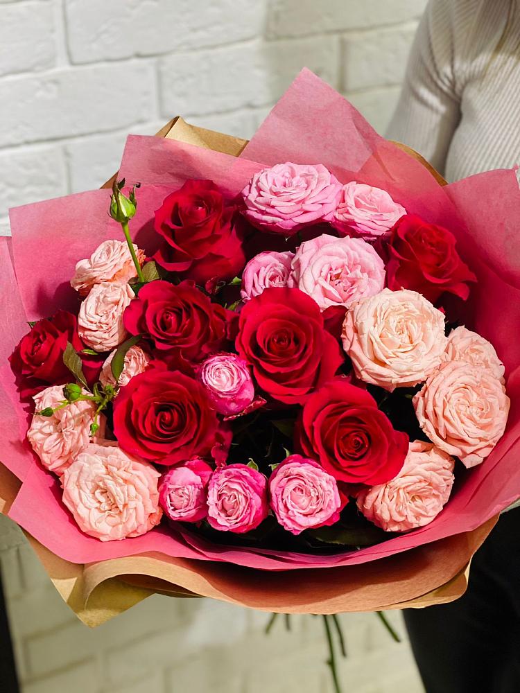 Букет цветов из: Розы в Станционно-Ояшинском