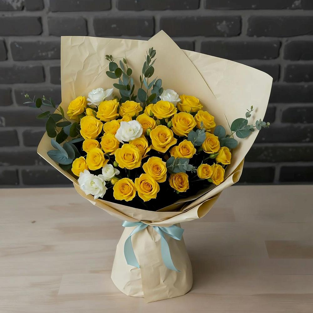 Букет цветов из: Розы в Станционно-Ояшинском