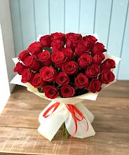 Букет 29 Красных роз в Станционно-Ояшинском