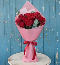 Букет цветов из:  Розы в Станционно-Ояшинском