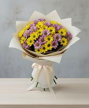 Букет цветов из:  Хризантемы #REPLACE_PRED# Станционно-Ояшинском
