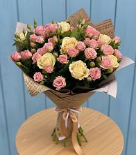 Букет цветов из:  Розы в Станционно-Ояшинском