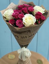 Букет цветов из:  Розы в Станционно-Ояшинском