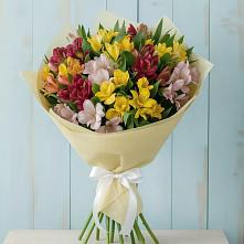 Букет цветов из:  Альстромерии в Станционно-Ояшинском