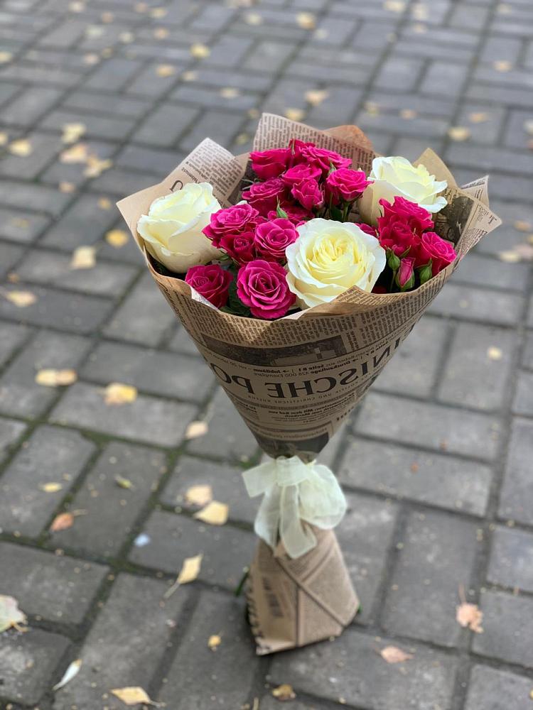 Букет цветов из: Розы в Станционно-Ояшинском