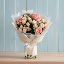 Букет цветов из:  Розы в Станционно-Ояшинском